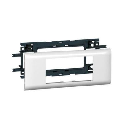 Support Mosaique pour goulotte 4 modules DLP