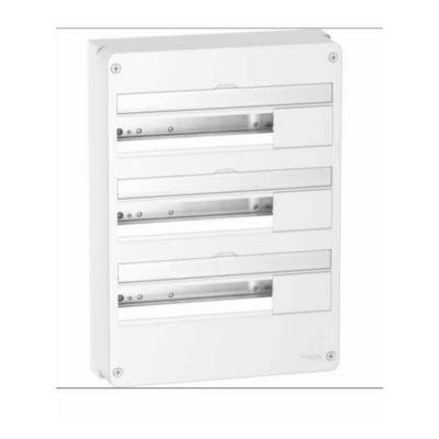 Coffret modulaire saillie 24m 3Rangeé
