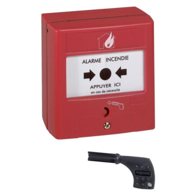 declencheur manuel alarme incendie (no break glass)